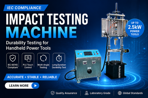 Recentste bedrijfnieuws ongeveer Hoe IEC-conforme duurzaamheidstests uit te voeren voor elektrisch handgereedschap? Een complete gids voor impacttestmachines