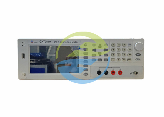 0.01uΩ - 10MΩ Cable Testing Equipment Conductor Resistance Meter Basic Accuracy 0.02%