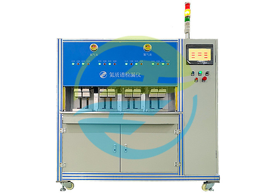 380V / 50Hz Heliumlekketestapparatuur met 8 PLC-stations