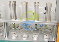 Meerdere stations voor het testen van heliumlekken voor keramische componenten