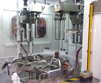 Goede prijs De Automatische Solderende Machine van de draaischijfvlam/Auto Solderende Machine voor De Pijpen van het Airconditioneraluminium online