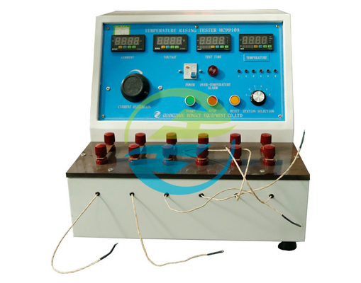 Goede prijs IEC60884-1 Plug-Socket Tester Temperatuurverhoging Tester Hoogwaardige 6 werkplekken online