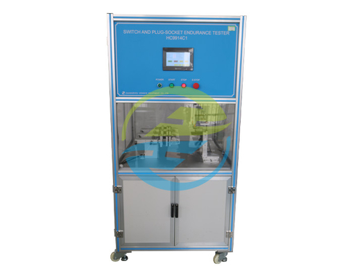 Goede prijs PLC Control 3 Stations Switch Plug Socket Endurance Tester voor Plug Socket Tester online