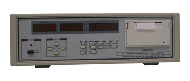Goede prijs Iec60335-1 clausule 11 Hete Windind-Dubbele het Kanaal0.1~20~200~2000ω Reactie Time<30s van het Temperatuurmeetapparaat online