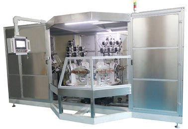 Goede prijs 8 de Draaischijfvlam van de posten soldeert de Roterende Automatische Solderende Machine Materiaal voor KoperWarmtewisselaar 45s/pc online