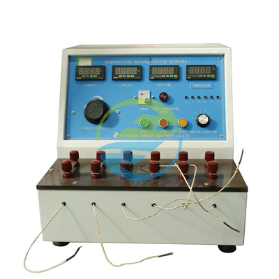 kwaliteit HC9910A 6 Station 0-150°C Hoogprecisie Plug Pin Temperatuurverhoging Tester 0-125A Stroomtest <12V Spanning 220V 50HZ Voeding IEC UL Standard Electrical Safety Testing Equipment Plug Socket Tester fabriek