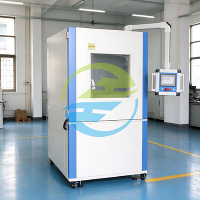 Kwaliteit IEC 60529 IP5X IP6X Zandstof Testkamer 1000L Vacuüm PLC Besturingssysteem fabriek