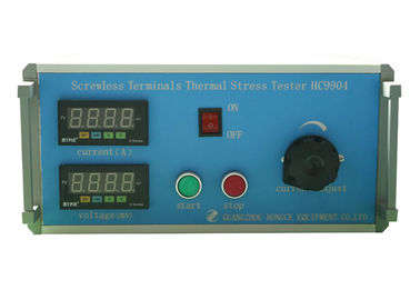 Goede prijs Iec60884-1 het elektro en Thermische Apparaat van de Spanningentest voor Screwless-Terminals Stepless past Ladings Huidige 192 cycli aan online