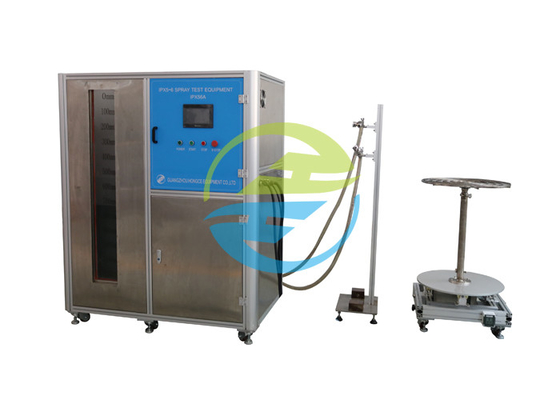 Het Materiaal van de ipx5-6 Neveltest van CEI 60529 met de Pijp500l Tank van Φ6.3mm en van 12.5mm