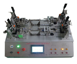 Goede prijs PLC van de het Meetapparaat Pneumatische Stop van de Controle het Lineaire Schakelaar Materiaal van de de Contactdoostest IEC61058.1/IEC60884 online