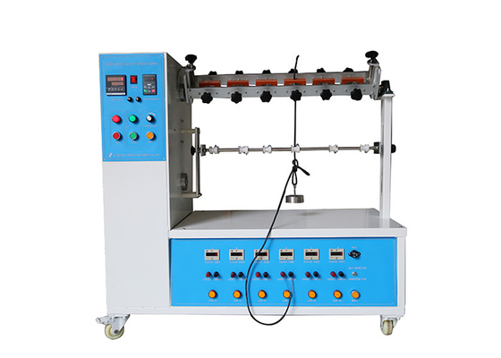 Van het de Machtskoord van CEI 60884-1 van het de Verbuigingsmeetapparaat 10-60rpm de Verbuigingstarief 6 Werkende Posten